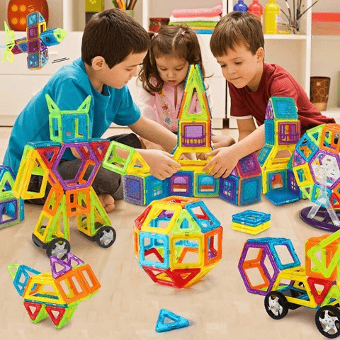 Magnetisches Bau-Set für Kinder ab 4 Jahren 1
