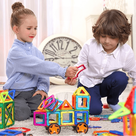 Magnetisches Bau-Set für Kinder ab 4 Jahren 2