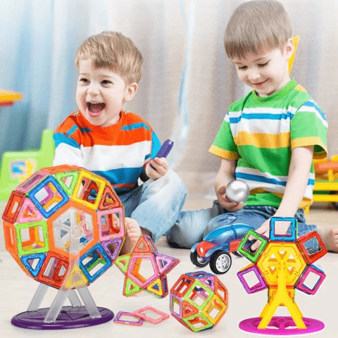 Magnetisches Bau-Set für Kinder ab 4 Jahren 3