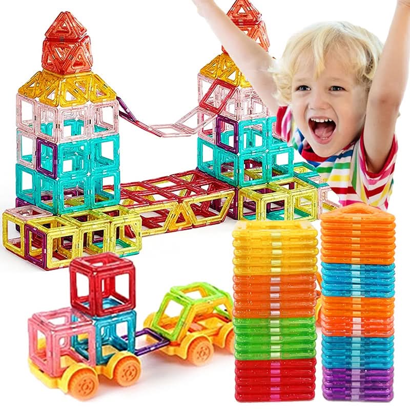 Magnetisches Bau-Set für Kinder ab 4 Jahren 5