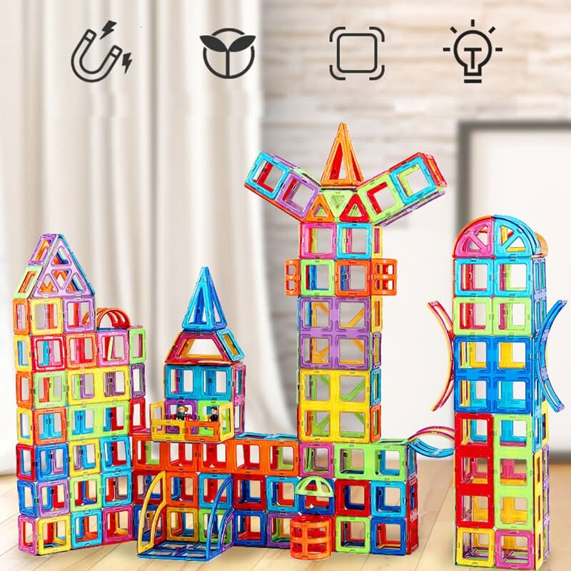 Magnetisches Bau-Set für Kinder ab 4 Jahren 6