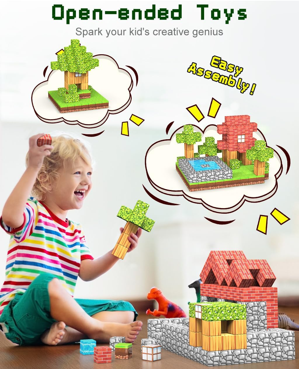 Magnetisches Bausteine-Set Für Kinder – Kreatives Spielen Und Lernen 1
