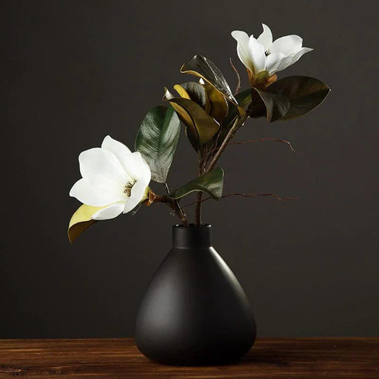 Magnolien-Seidenblume für Stilvolle Dekoration - Lebensechte Blume für Hochzeiten und Wohnaccessoires 1