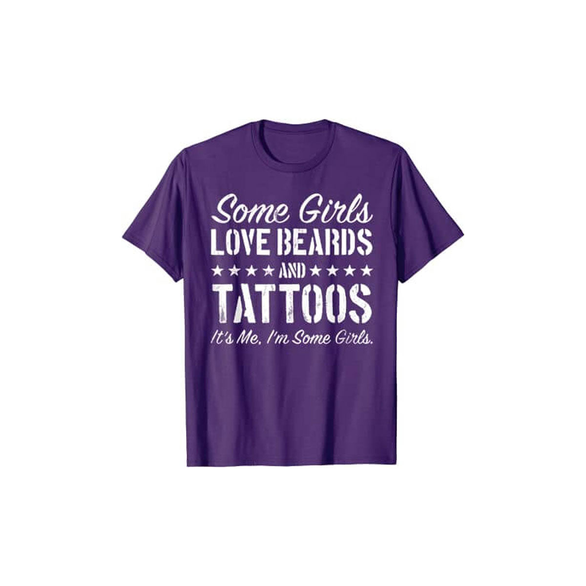 Manche Mädchen Lieben Bärte Und Tattoos T-Shirt