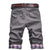 Herren Cargo Shorts Bequemer Schnitt Praktische Taschen 100% Baumwolle-3
