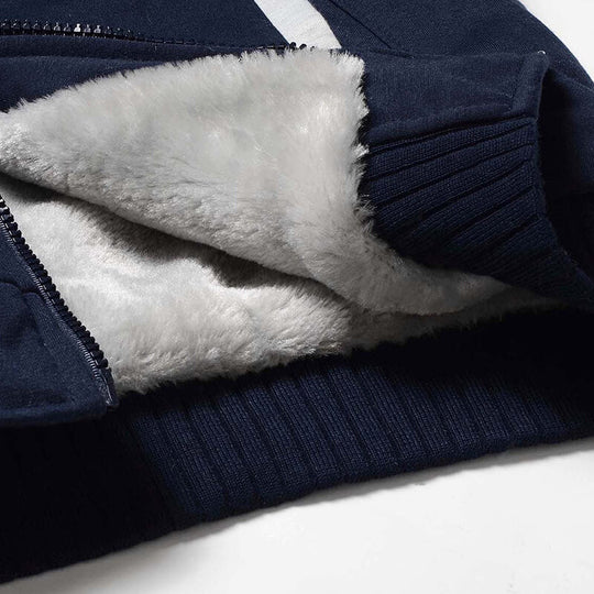 Männer Winter Fleece Jacke