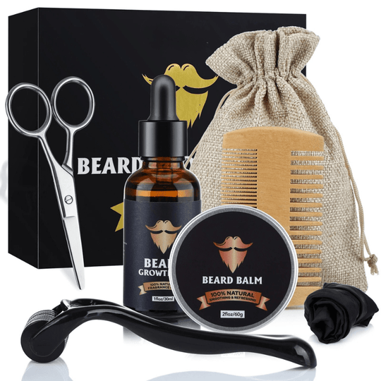 Männer Bartpflege Set Starker Bart Pflege und Styling Essentials 9