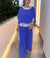 Variant image for Damen Abendset Glitzer-Top Palazzohose Elegantes Design Hochwertige Stoffe-11