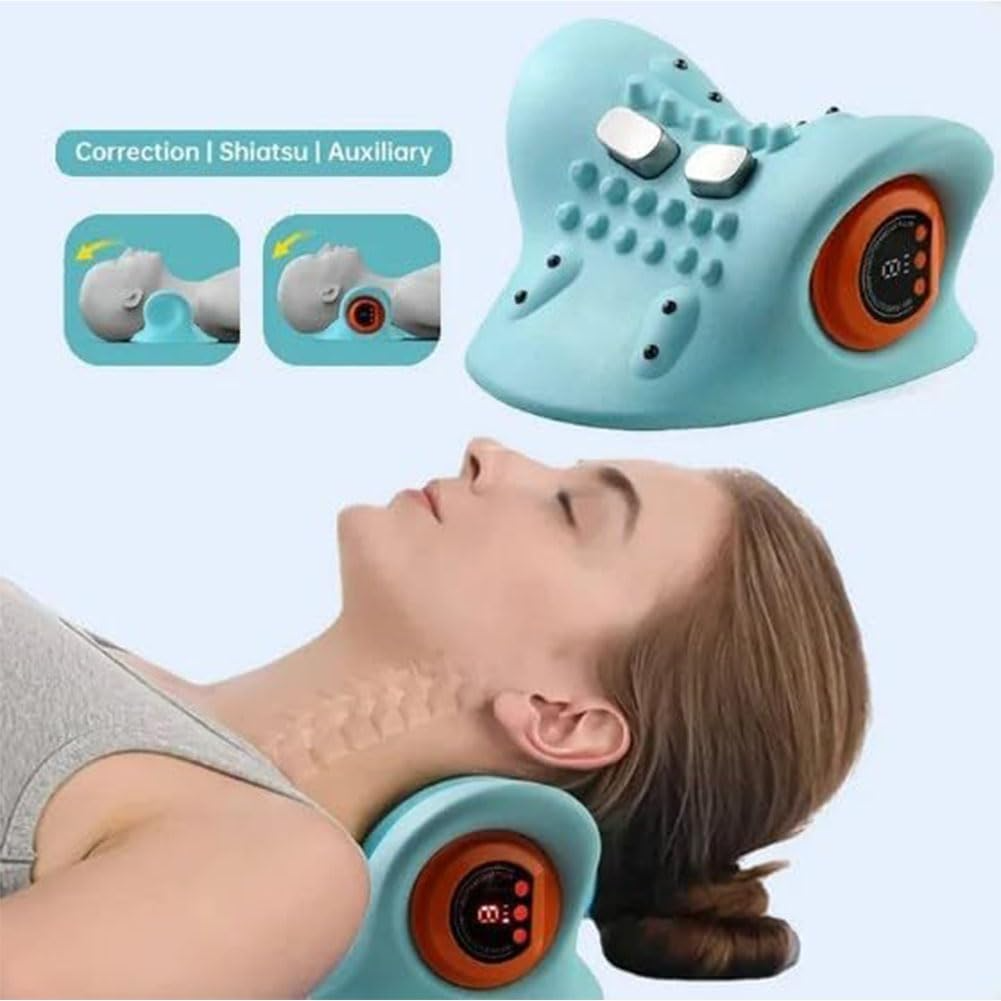 Massagegerät für Nacken und Rücken mit Wärmefunktion 1