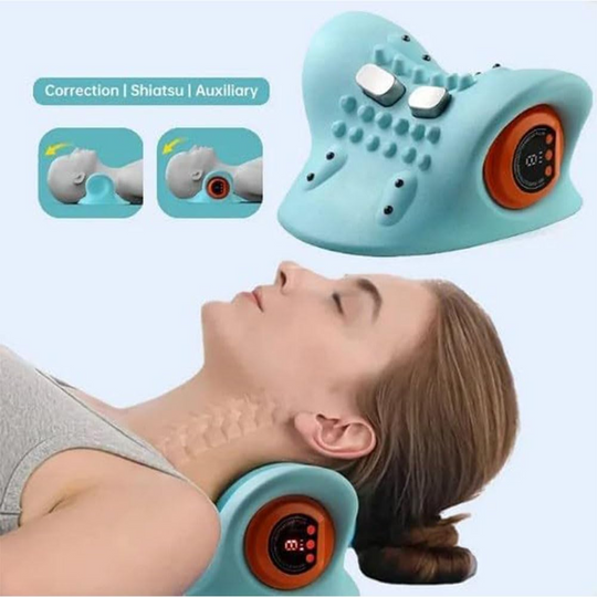 Massagegerät für Nacken und Rücken mit Wärmefunktion 1