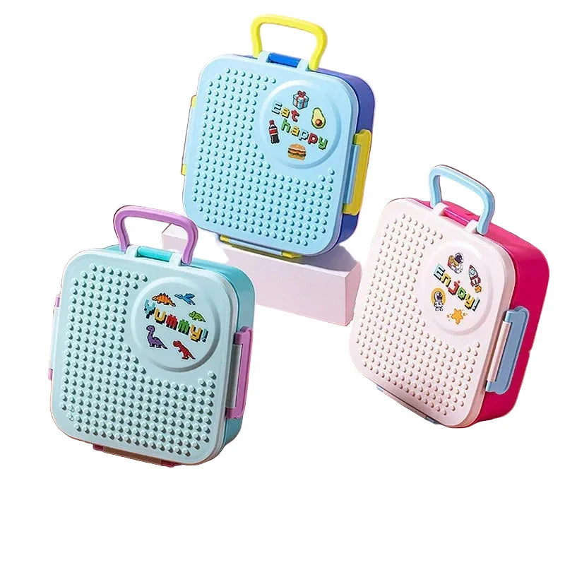 Mehrfach unterteilte Bento-Box für Damen und Herren 0