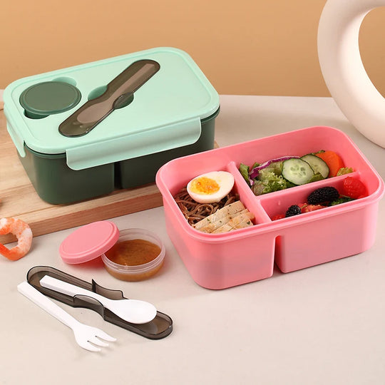 Mehrfach unterteilte Bento-Box für Damen und Herren 1