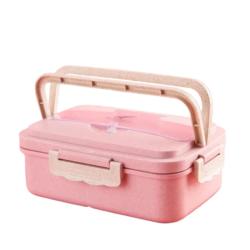 Mehrteilige Bento-Box mit sicherem Verschluss für Damen und Herren 3