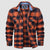 Herrenhemd Langarm Flanell Gefüttert Modern Baumwolle-3