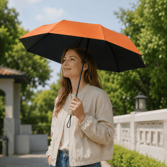 Mini Regenschirm Ultraleicht für Damen und Herren 8