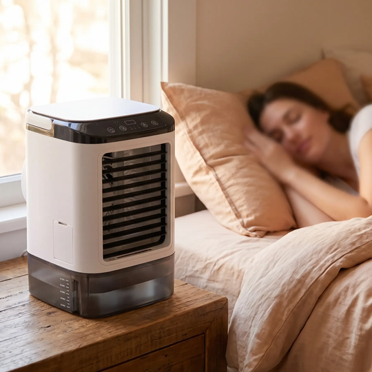 Mobile Klimaanlage mit Ultraschallkühlung und 3 Lüfterstufen für Damen und Herren 3