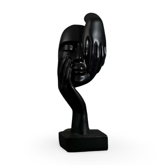 Moderne Abstrakte Denker-Skulptur für Zuhause und Büro 12