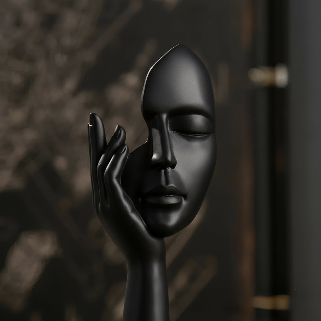 Moderne Abstrakte Denker-Skulptur für Zuhause und Büro 2