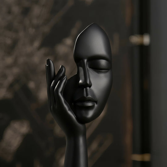 Moderne Abstrakte Denker-Skulptur für Zuhause und Büro 2