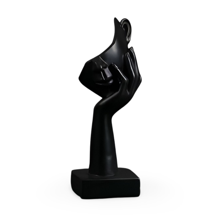 Moderne Abstrakte Denker-Skulptur für Zuhause und Büro 9