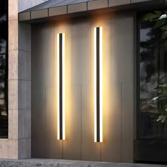 Moderne Außenwandleuchte LED für Eingangsbereich und Garten 0