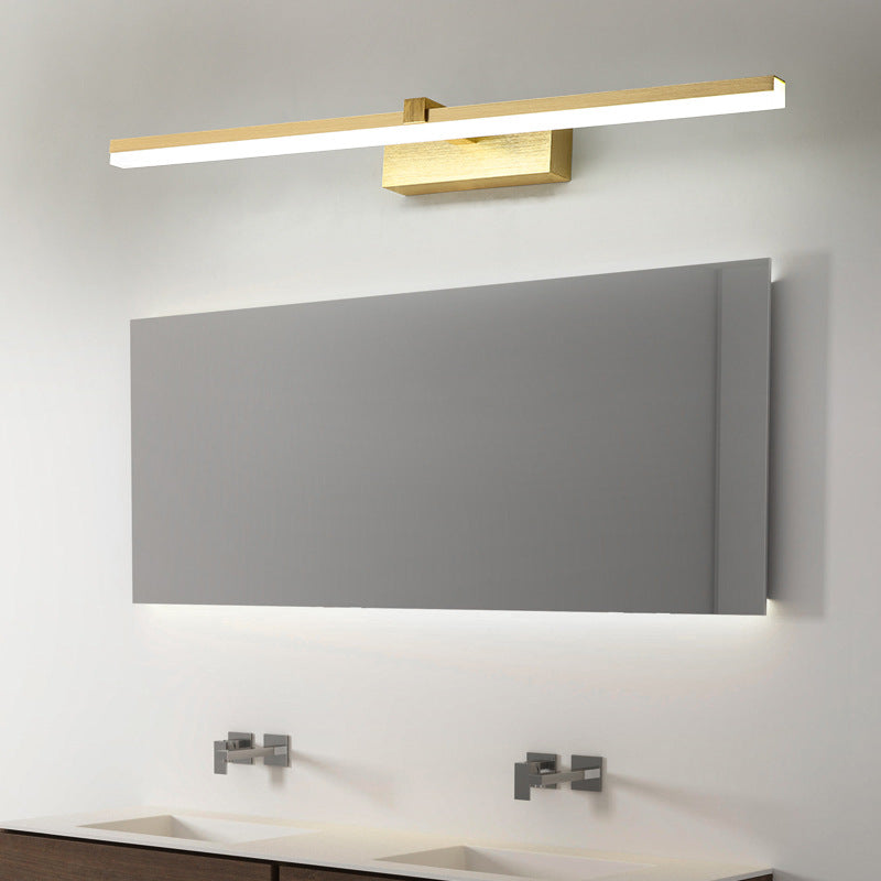 Moderne Badezimmerlampe LED Decke in Gold für Stil und Funktionalität 2