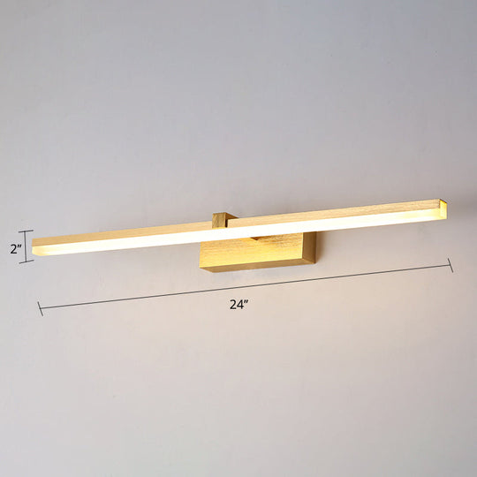 Moderne Badezimmerlampe LED Decke in Gold für Stil und Funktionalität 3