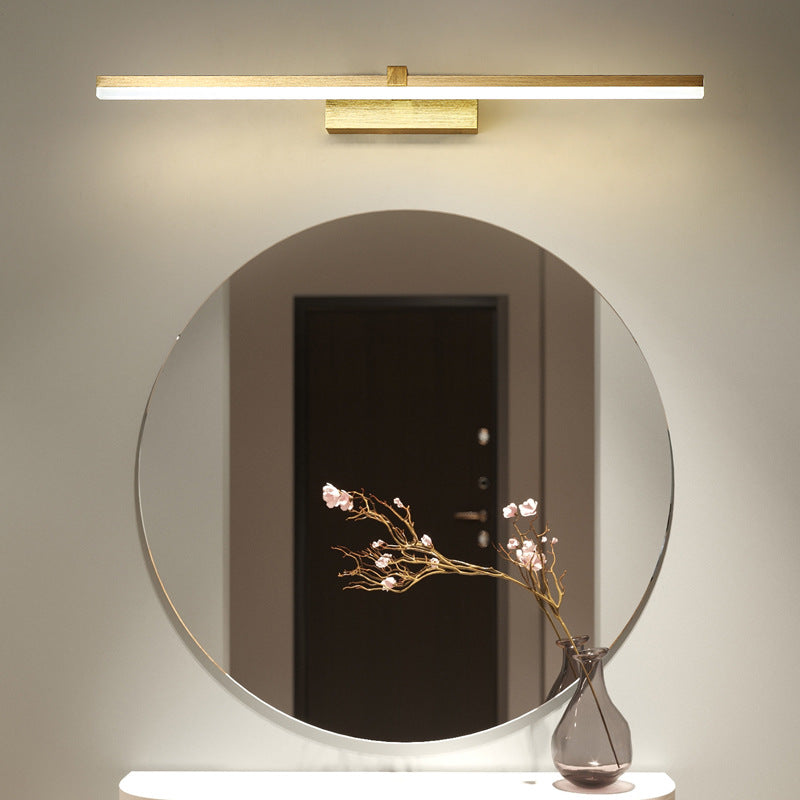Moderne Badezimmerlampe LED Decke in Gold für Stil und Funktionalität 5
