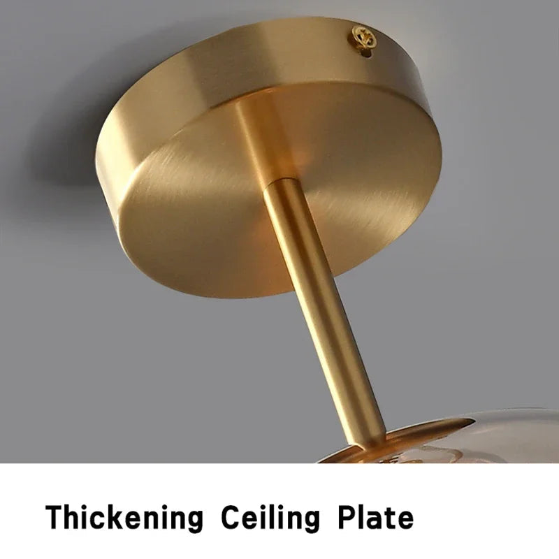 Moderne Deckenleuchte Minimalistisch für Wohnzimmer und Küche, LED Deckenlampe mit Heller Beleuchtung 6