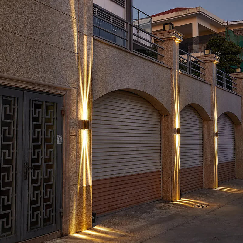 Moderne LED-Wandleuchte für den Außenbereich 11
