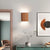 Moderne LED Wandleuchte Nordisch Minimalistisch Hars für Wohnzimmer Schlafzimmer Flure Büros 1