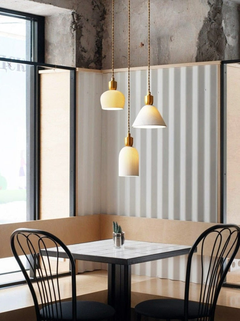 Moderne Pendelleuchte Skandinavisch für Esszimmer, Hängelampe mit Verstellbarer Hängelänge 7