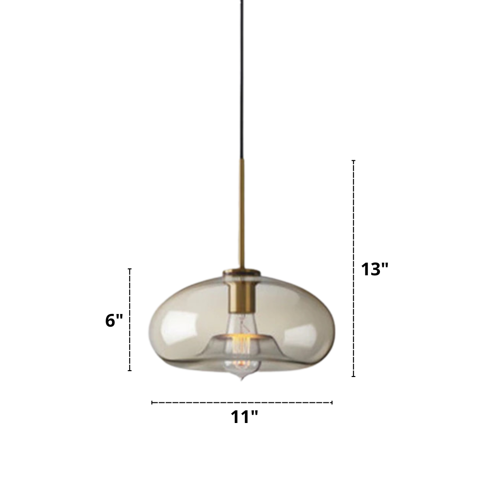 Moderne Pendelleuchte aus Glas für stilvolle Räume 13