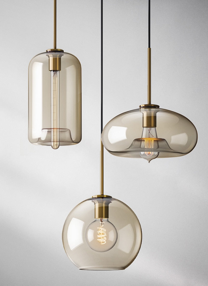 Moderne Pendelleuchte aus Glas für stilvolle Räume 6