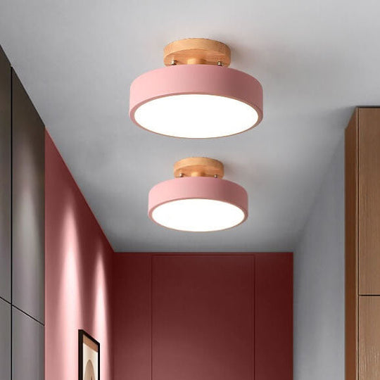 Moderne Runde LED-Deckenleuchte für Wohnräume 2