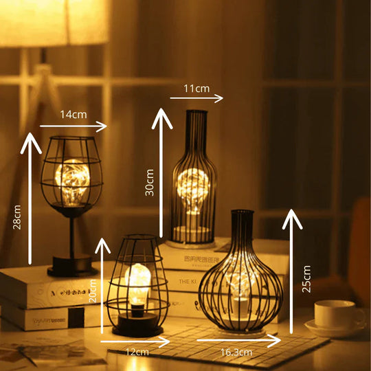 Moderne Tischlampe Ava für stilvolle Beleuchtung im Wohnzimmer und Büro 2