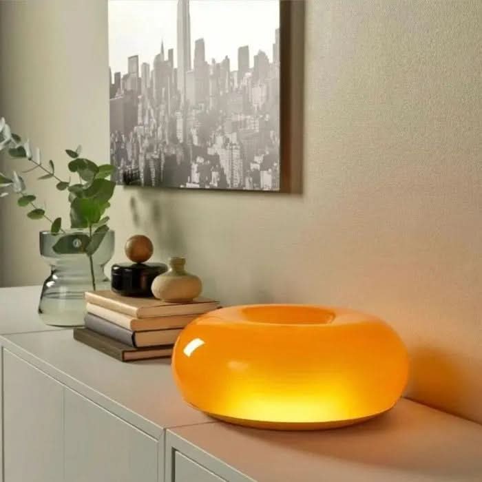 Moderne Tischlampe Donut Stilvoll 1