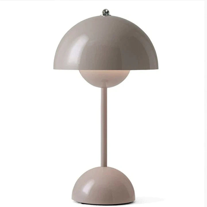 Moderne Tischlampe im Nordischen Stil mit Pilzform und 3 Helligkeitsstufen für Wohnzimmer und Nachttisch 13