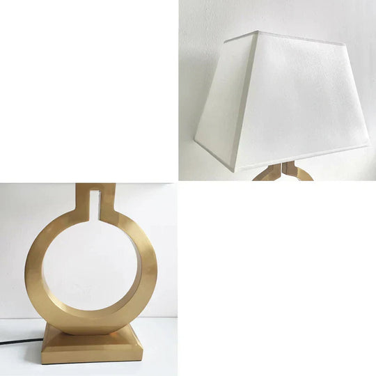 Moderne Tischlampe mit Architektonischem Design für Wohnzimmer und Schlafzimmer 4
