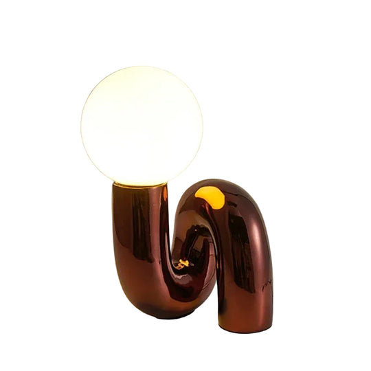 Moderne Tischleuchte Glaskugel Minimalistisch für Wohnzimmer und Schlafzimmer 0