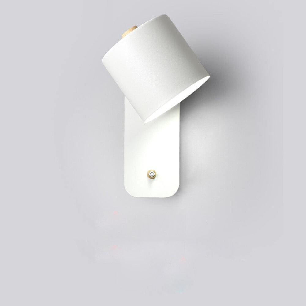 Moderne Wandleuchte Innen mit Schalter – LED Wandlampe für Wohnräume und Büros 0