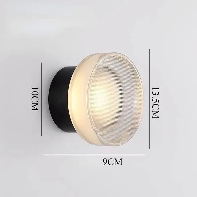 Moderne Wandleuchte Rund LED für stilvolles Interieur innen 10