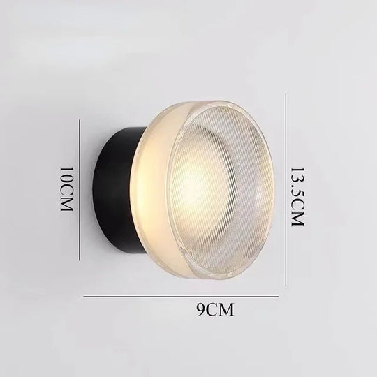 Moderne Wandleuchte Rund LED für stilvolles Interieur innen 10
