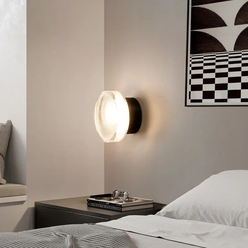 Moderne Wandleuchte Rund LED für stilvolles Interieur innen 2