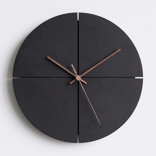 Moderne Wanduhr Minimalistisch für Zuhause und Büro, Rund oder Quadratisch, 28 cm 0