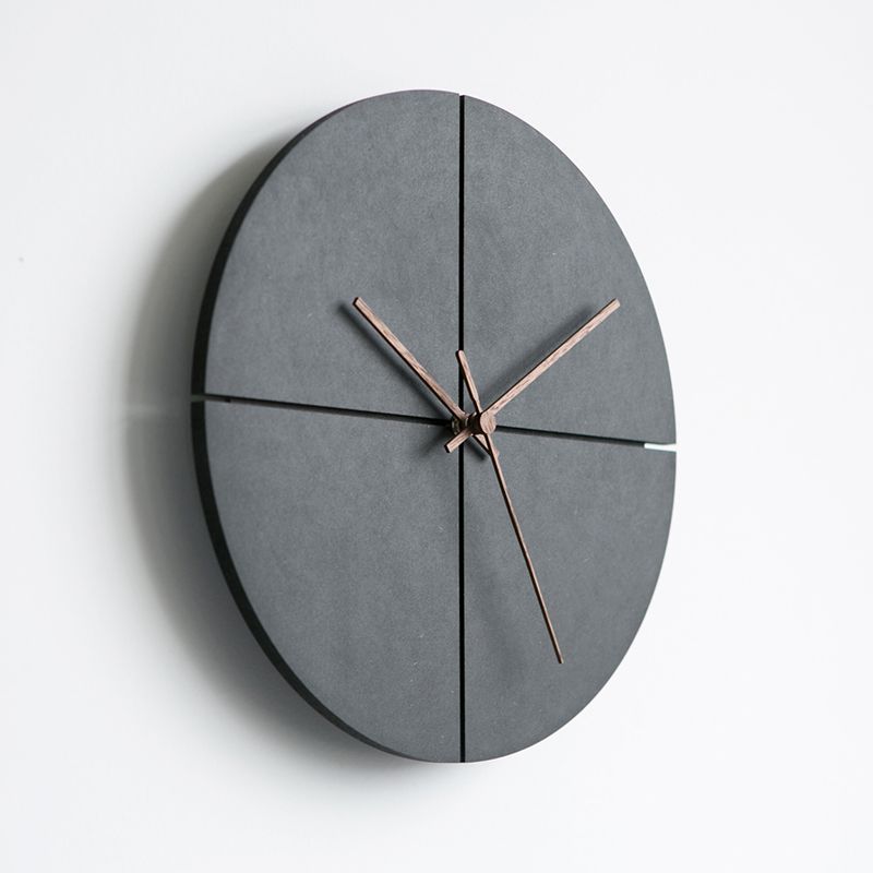 Moderne Wanduhr Minimalistisch für Zuhause und Büro, Rund oder Quadratisch, 28 cm 1