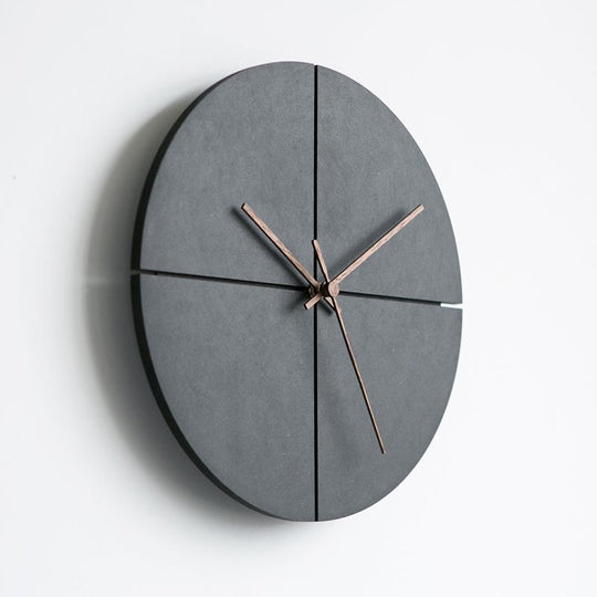 Moderne Wanduhr Minimalistisch für Zuhause und Büro, Rund oder Quadratisch, 28 cm 1