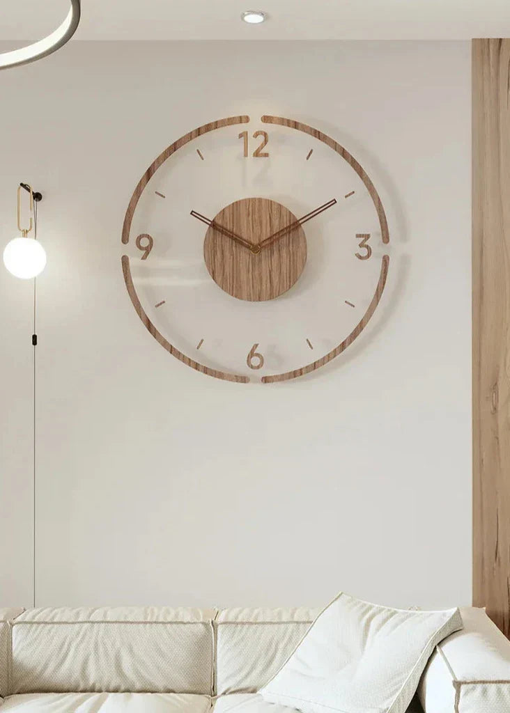 Moderne Wanduhr für Wohnzimmer im Minimalistischen Stil 1