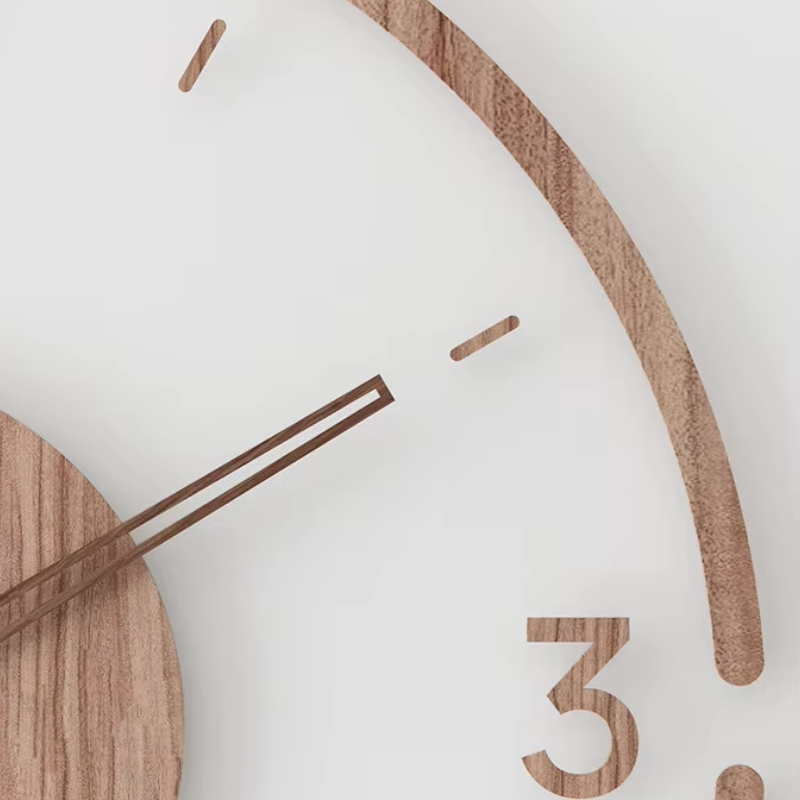 Moderne Wanduhr für Wohnzimmer im Minimalistischen Stil 3