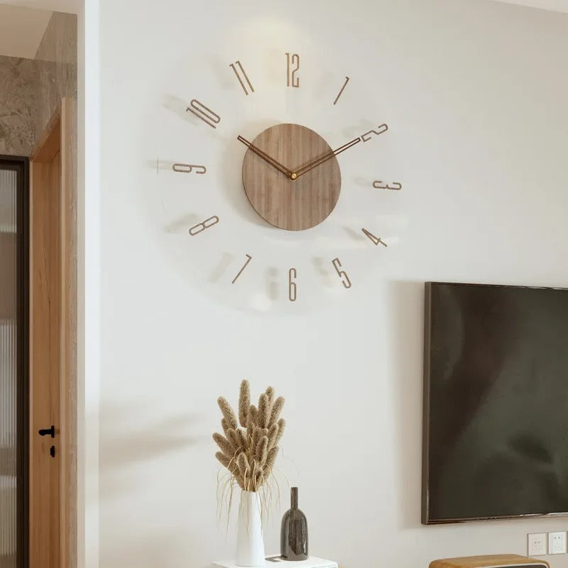 Moderne Wanduhr für Wohnzimmer im Minimalistischen Stil 7